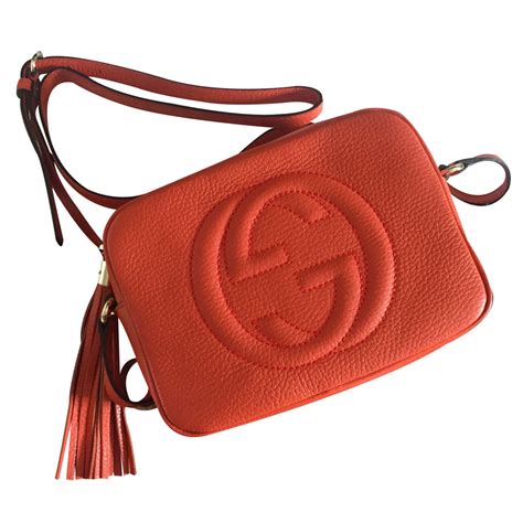 disco bag gucci orange|gucci disco bag second hand.